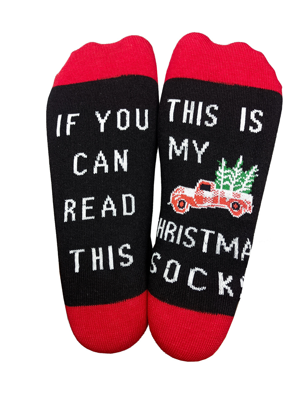 IF YOU CAN READ THIS THIS ISMY CHRISTMAS Christmas Socks Novelty Socks